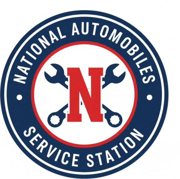 National Automobiles Service Station logo