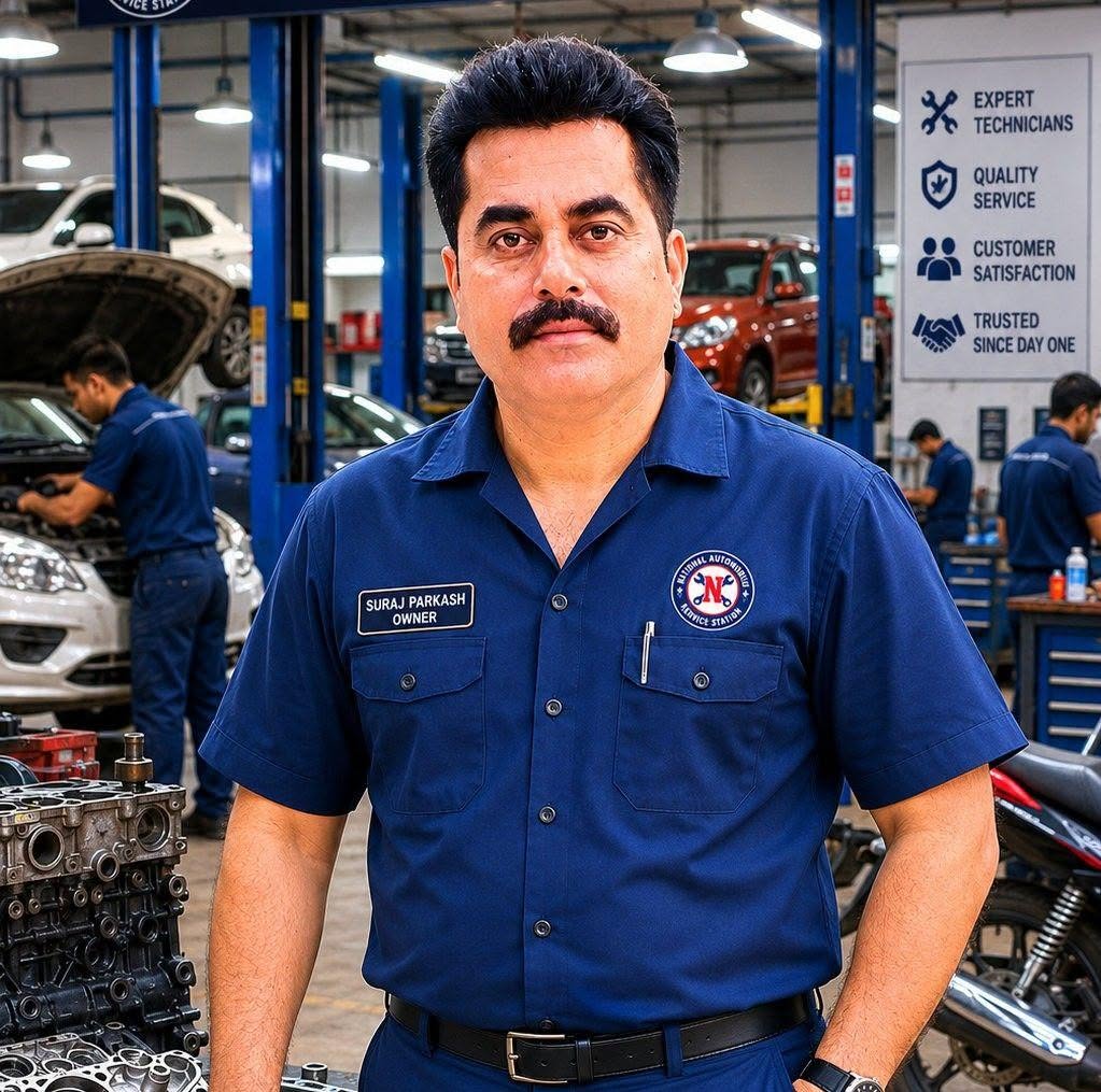 Suraj Parkash, owner of National Automobiles